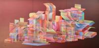 Massive Ignacio Salazar Triptych Painting, 121W - Sold for $16,640 on 12-03-2022 (Lot 674).jpg